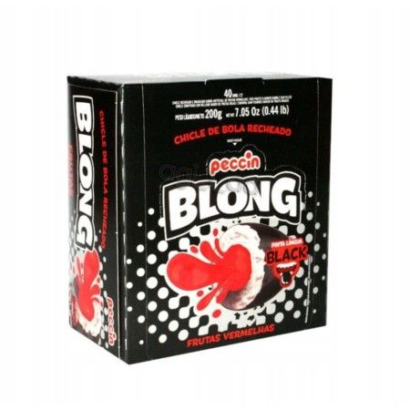 PECCIN-CHICLE BLONG BLACK 200G