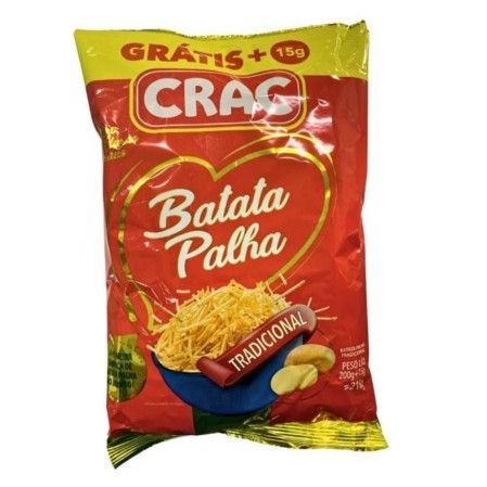 CRAC-BATATA PALHA TRAD 20X200GR