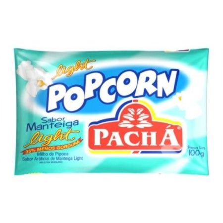 PACHA-PIPOCA MICRONDAS MANTEIGA LIGHT 24X100GR