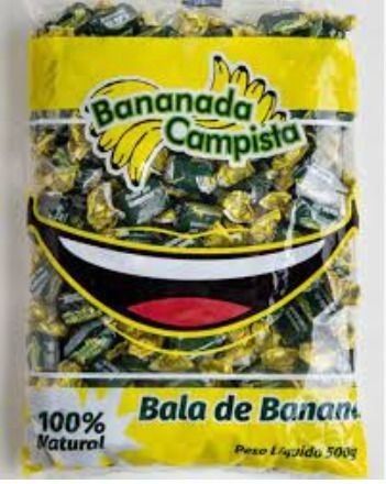 CAMPISTA BALA BANANA 500G