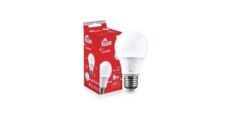 KIAN LAMP LED A60 9W BIV E-27 6.5K