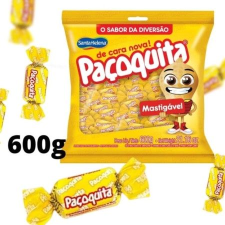 SANTA HELENA-BALA PACOQUITA 600G CX18