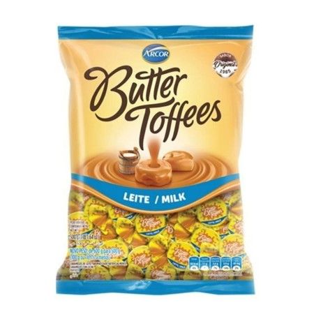 ARCOR BALA BUTTER TOFFEES LEITE 500G