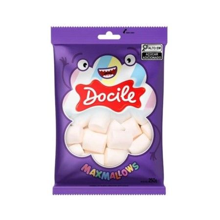 DOCILE-MAXMALLOWS TUBO BRANCO BAUN.250GR