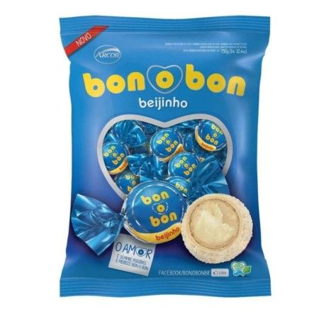 ARCOR BON O BON BEIJINHO 15G