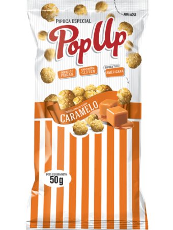 BEL-PIPOCA POP UP CARAMELO 38X50G