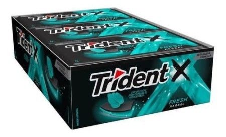 CHICLE TRIDENT HERBAL FRESH 21UN