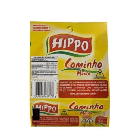 HIPPO COMINHO MOIDO 20X10X3G