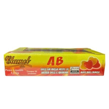 CLAMEL AB CORACAO VERM 1,3 KG 50UN