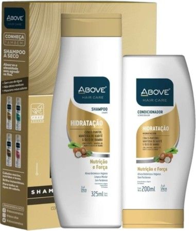 KIT ABOVE SHAMPOO+COND.HIDRATACAO 12UN