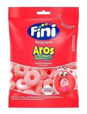 FINI AROS DE MORANGO 90GR