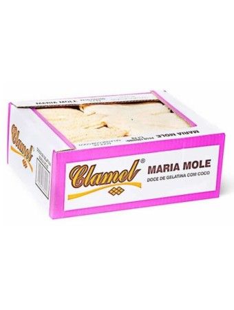 CLAMEL-MARIA MOLE BRANCA 1,1KG CX 50UN