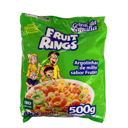 ALCA FOODS-CEREAL DA FAMILIA FRUIT RINGS 10 X 500G