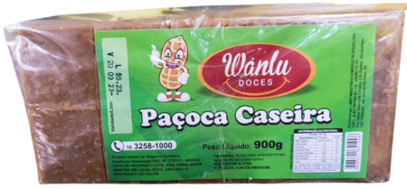 WANLU PACOCA CASEIRA PACOTE 900G C/50