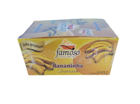 FAMOSO-BANANINHA CREMOSA 24X30G