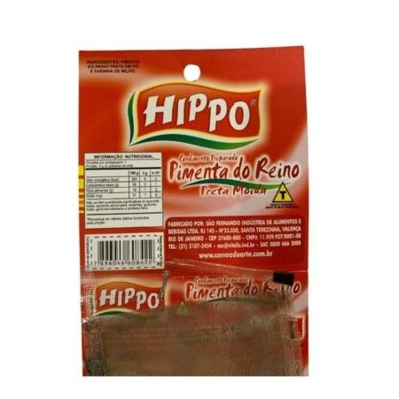 HIPPO PIMENTA DO REINO MOIDA 20X10X3G