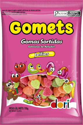 DORI-GOMETS GOMA CORACAO 12X700G