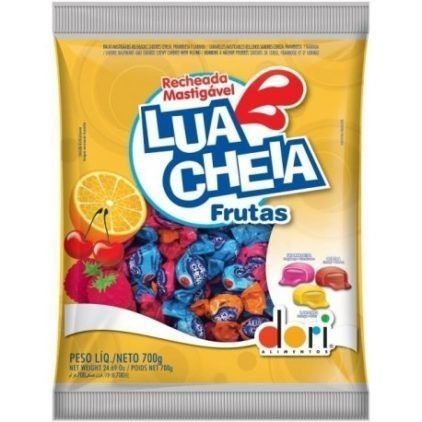 DORI-BALA LUA CHEIA FRUTAS 600G