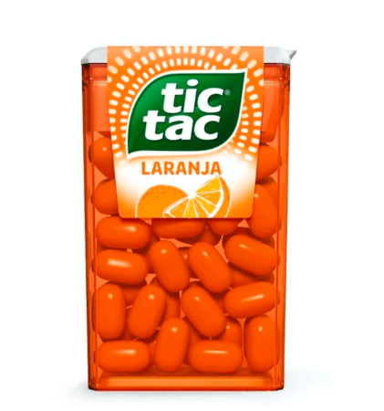 TIC TAC LARANJA 14X14,5G