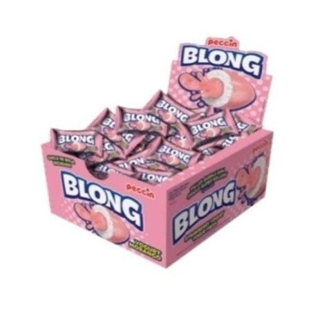 PECCIN CHICLE BLONG YOGURT MORANGO 200G