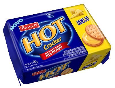 PARATI BISC RECH HOT CRACKER QUEIJO 12X150G