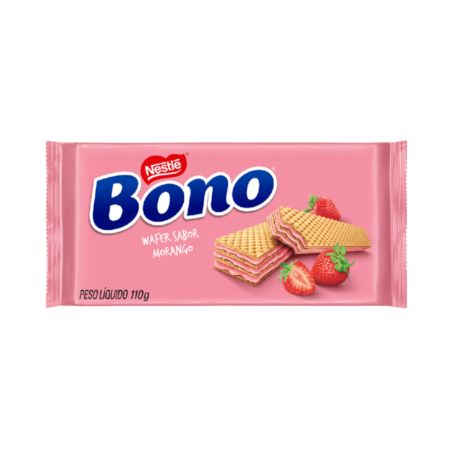 NESTLE BISCOITO WAFER BONO MORANGO 48X110GR