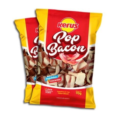 KERUS-SALG. POP BACON 10X70G