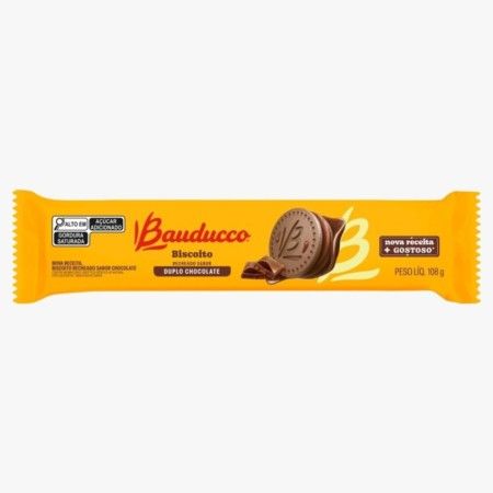 BAUDUCCO RECHEADO DUPLO CHOCOLATE B. 108G