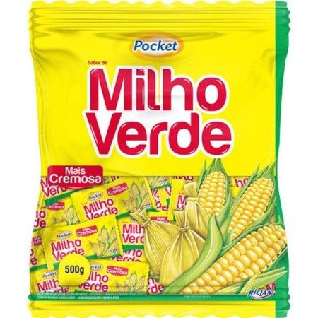 RICLAN BALA POCKET MILHO VERDE 500G