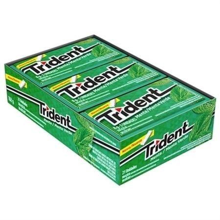 CHICLE TRIDENT MENTA 32X21UN