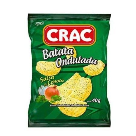 CRAC BATATA SALSA CEBOLA 20X40G