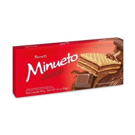 PARATI WAFER MINUETO CHOCO 30X115G