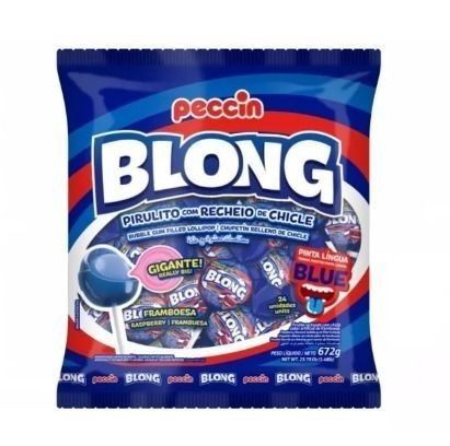 PECCIN-PIRULITO BLONG BLUE 12X672G