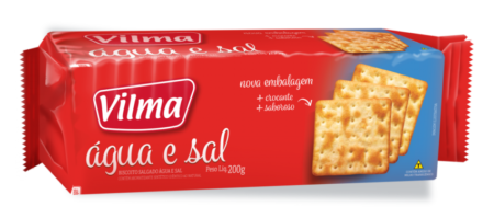 VILMA-BISCOITO AGUA E SAL 200G