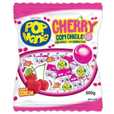 RICLAN-PIRULITO POP MANIA CHERRY 50UN