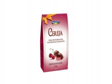 MONTEVERGINE BOMBONS CHOC.AO LEITE CEREJA 55G