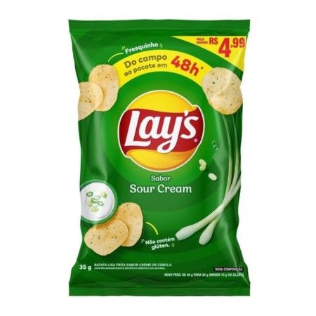 PEPSICO-LAYS SOUR CREAM 35G
