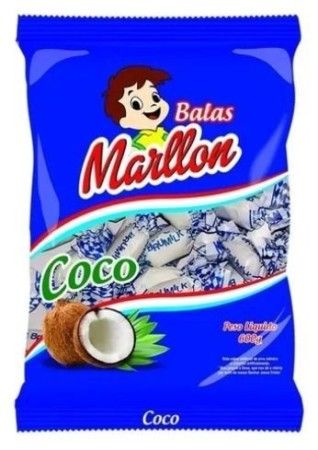 MARLLON-BALAS SABOR COCO EMBRULHADO 20X600G