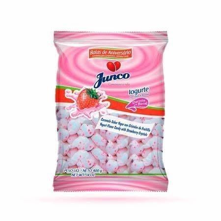 JUNCO-BALA ANIVERSARIO IOGURTE MORANGO 15X400G