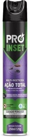 MULTI-INSETICIDA PROINSET ACAO TOTAL 12X250ML/120G