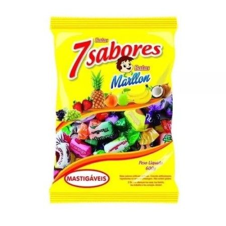 MARLLON-BALAS FRUTAS MASTIGAVEIS 20X500GR