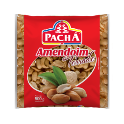 PACHA-AMENDOIM TORRADO GRAO 10X500GR