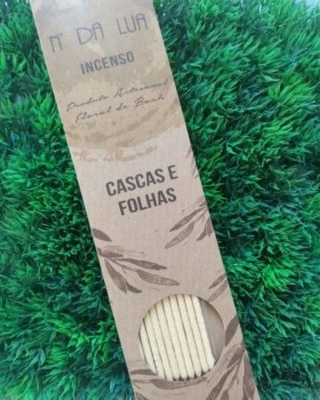 Incenso Artesanal - Cascas e Folhas