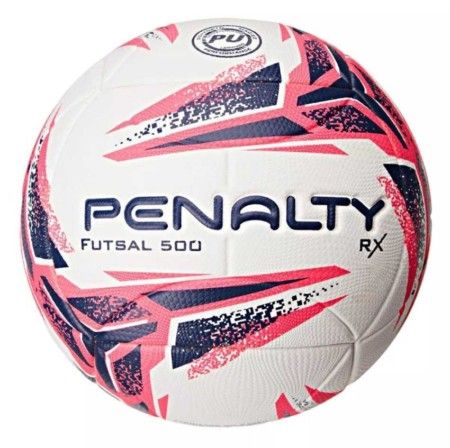 Bola Futsal Penalty RX 500 rosa