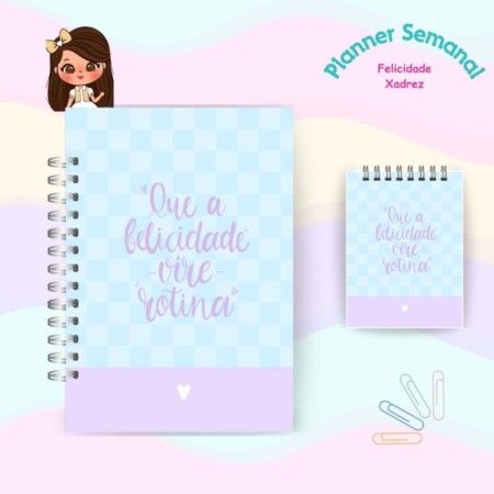 Planner Felicidade Xadrez