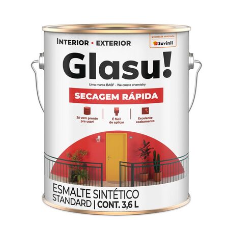 GLASU! ESMALTE BRIL 3,6L