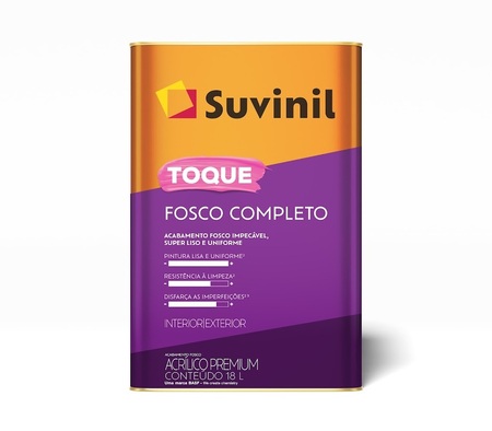 SUVINIL TOQUE FOSCO COMPLETO 18L