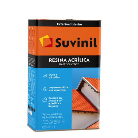 SUVINIL RESINA BASE SOLVENTE 5L INCOLOR