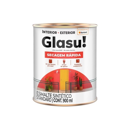 GLASU! ESMALTE ACET 0,9L NEVE