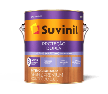 SUVINIL VERNIZ PROTEÇÃO DUPLA (MARÍTIMO) BRIL 3,6L NATURAL